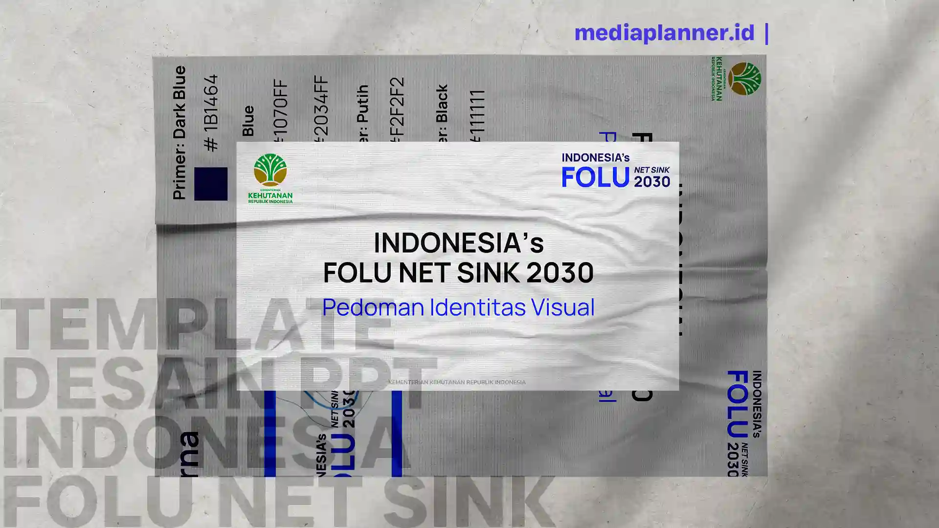 Template desain PPT Indonesia;'s FoLu Net Sink