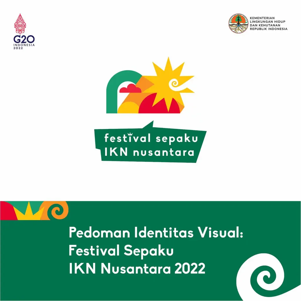 Pedoman identitas visual Festival Sepaku Ibu Kota Nusantara