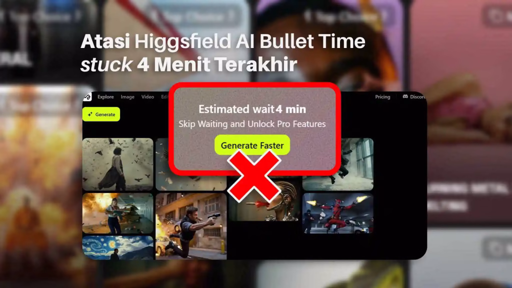 cara mengatasi higgsfield bullet time stuck 4 menit